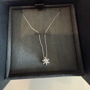 David Yurman - Elegant Silver Necklace with Star Pendant